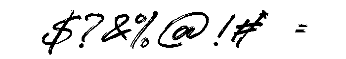 Memlage Font OTHER CHARS