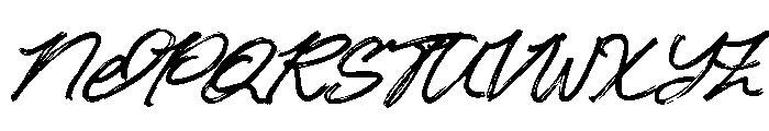 Memlage Font UPPERCASE