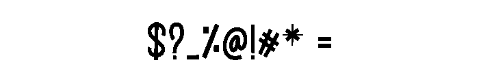 Memo Friend Font OTHER CHARS
