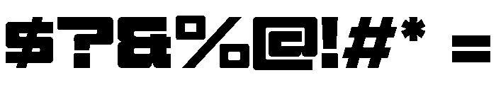Memoare Regular Font OTHER CHARS