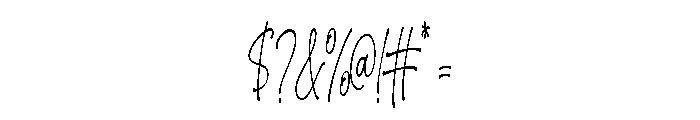 Memory Diamond Regular Font OTHER CHARS
