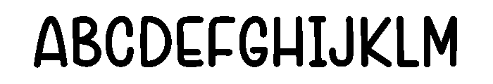 Memory Solitude Font UPPERCASE