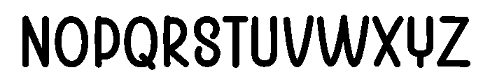 Memory Solitude Font UPPERCASE
