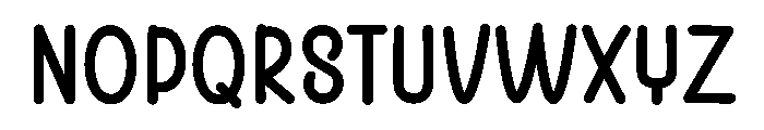 Memory Solitude Font LOWERCASE