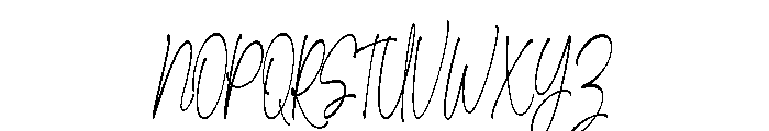 MemoryDiamond-Regular Font UPPERCASE