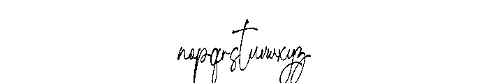 MemoryDiamond-Regular Font LOWERCASE