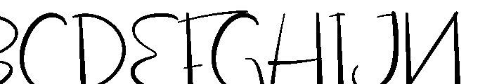 Menanti Hujan Font UPPERCASE