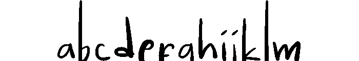 Menanti Hujan FONT