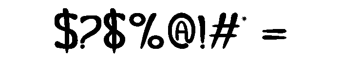 Mendoy Summer Font OTHER CHARS