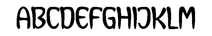 Mendoy Summer Font UPPERCASE