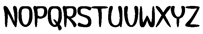 Mendoy Summer Font UPPERCASE
