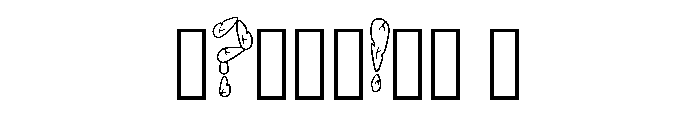 Menhir Monolith By Sque Regular Font OTHER CHARS