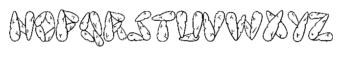 Menhir Monolith By Sque Regular Font UPPERCASE