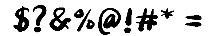 Menik Font OTHER CHARS
