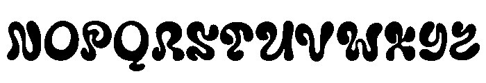 Menjalar Font UPPERCASE