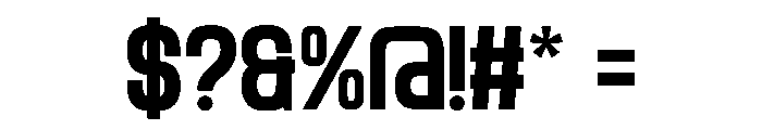 Menko Regular Font OTHER CHARS