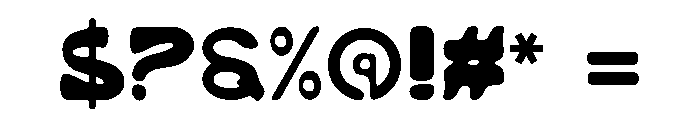 Menoty Font OTHER CHARS