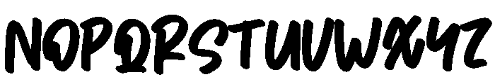 Menow Font UPPERCASE