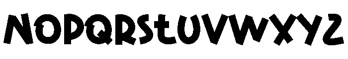 Mens  Franco Font UPPERCASE