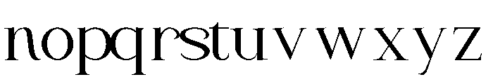Mentarika Font LOWERCASE