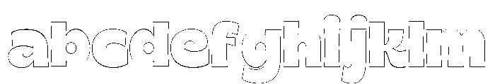 Menthills Outline FONT
