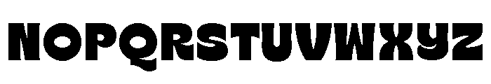 Menthills Regular Font UPPERCASE