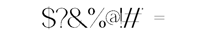 Meovv Font OTHER CHARS