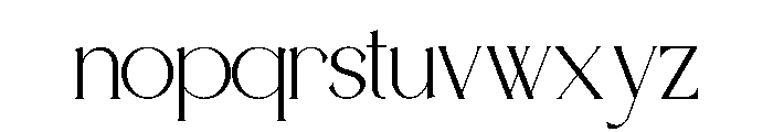 Meovv Font LOWERCASE