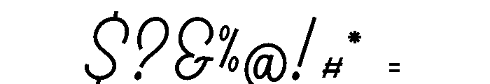 Meptora Font OTHER CHARS