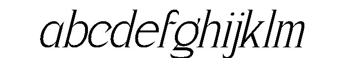 Merasica Klaus Italic FONT