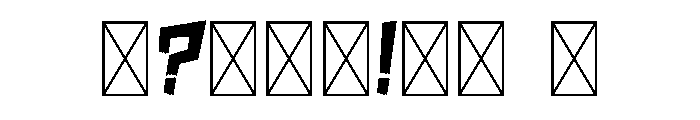 Merave Font OTHER CHARS