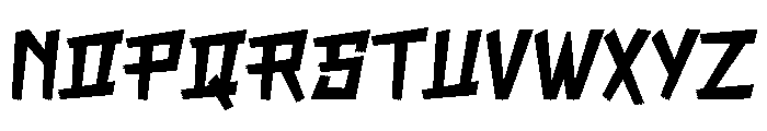 Merave Font UPPERCASE