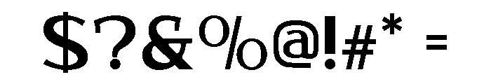 Merce Club Font OTHER CHARS