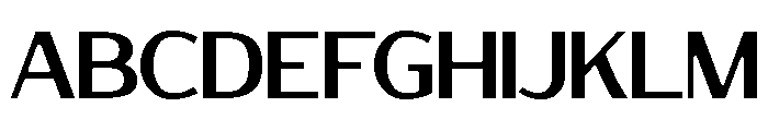 Merce Club Font UPPERCASE