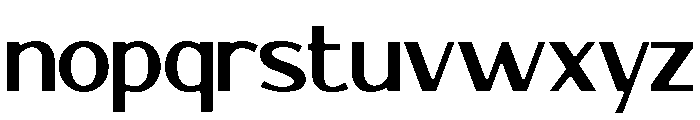 Merce Club Font LOWERCASE
