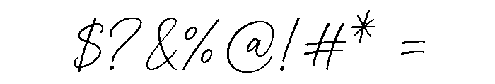 Mercurial Regular Font OTHER CHARS