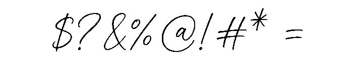 Mercurial Font OTHER CHARS