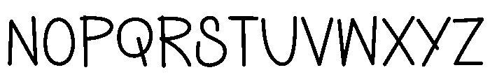 Merge Font UPPERCASE