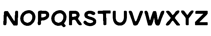 Merida Coast Caps Bold Font LOWERCASE