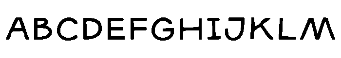 Merida Coast Caps Regular FONT
