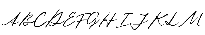 Merida Coast Script Regular Font UPPERCASE