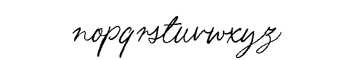Merida Coast Script Regular Font LOWERCASE