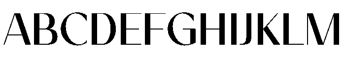 Meridith Font UPPERCASE