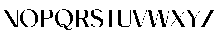 Meridith Font UPPERCASE