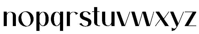 Meridith Font LOWERCASE
