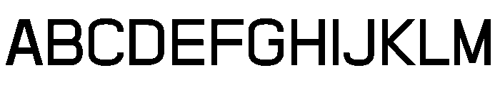Meriva Font UPPERCASE