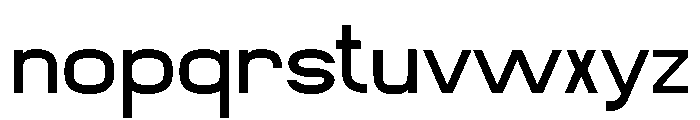 Meriva Font LOWERCASE