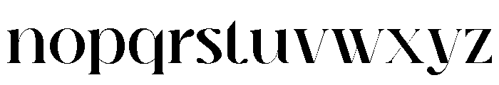 Merlya Font LOWERCASE