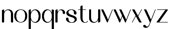 Mermare Regular Font LOWERCASE