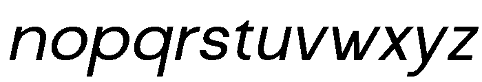Meronny Italic Font LOWERCASE
